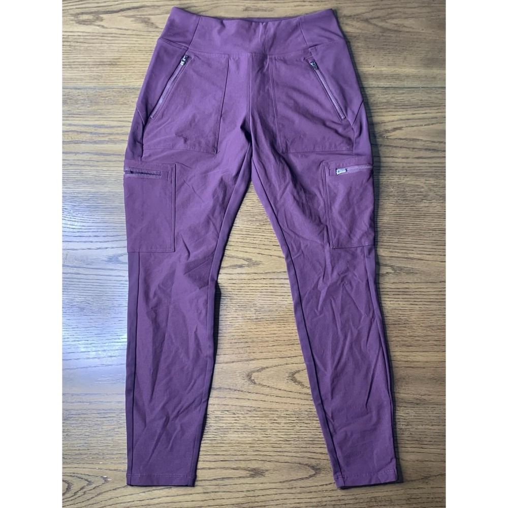Athleta Headlands Hybrid Trek Tights in Heritage Plum